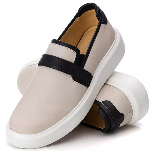 Sapato Milano 4071 Cinza